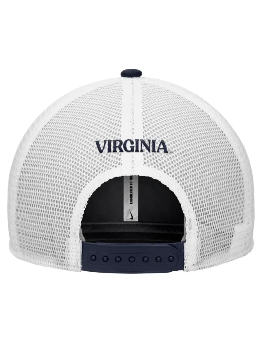 Кепка-тракер Nike Rise Dri-FIT Navy Virginia Cavaliers — изображение 3 из 3, темно-синий