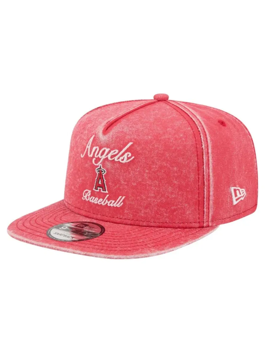 Кепка-снэпбек New Era A-Frame 9FIFTY с вышитым логотипом команды, Los Angeles Angels
