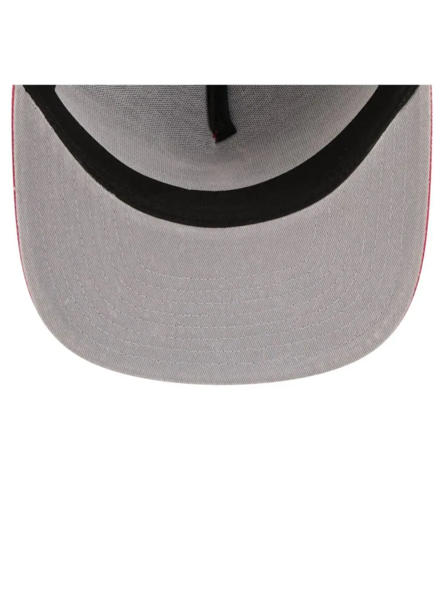 Кепка-снэпбек New Era A-Frame 9FIFTY с вышитым логотипом команды, Los Angeles Angels — изображение 5 из 5, красный