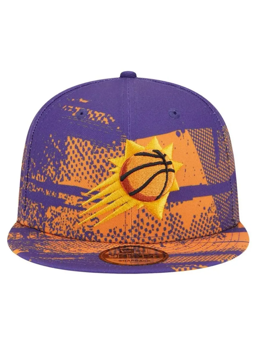 New Era Мужская фиолетовая кепка Phoenix Suns Tip-Off 9FIFTY с регулируемой застежкой — изображение 2 из 4, фиолетовый