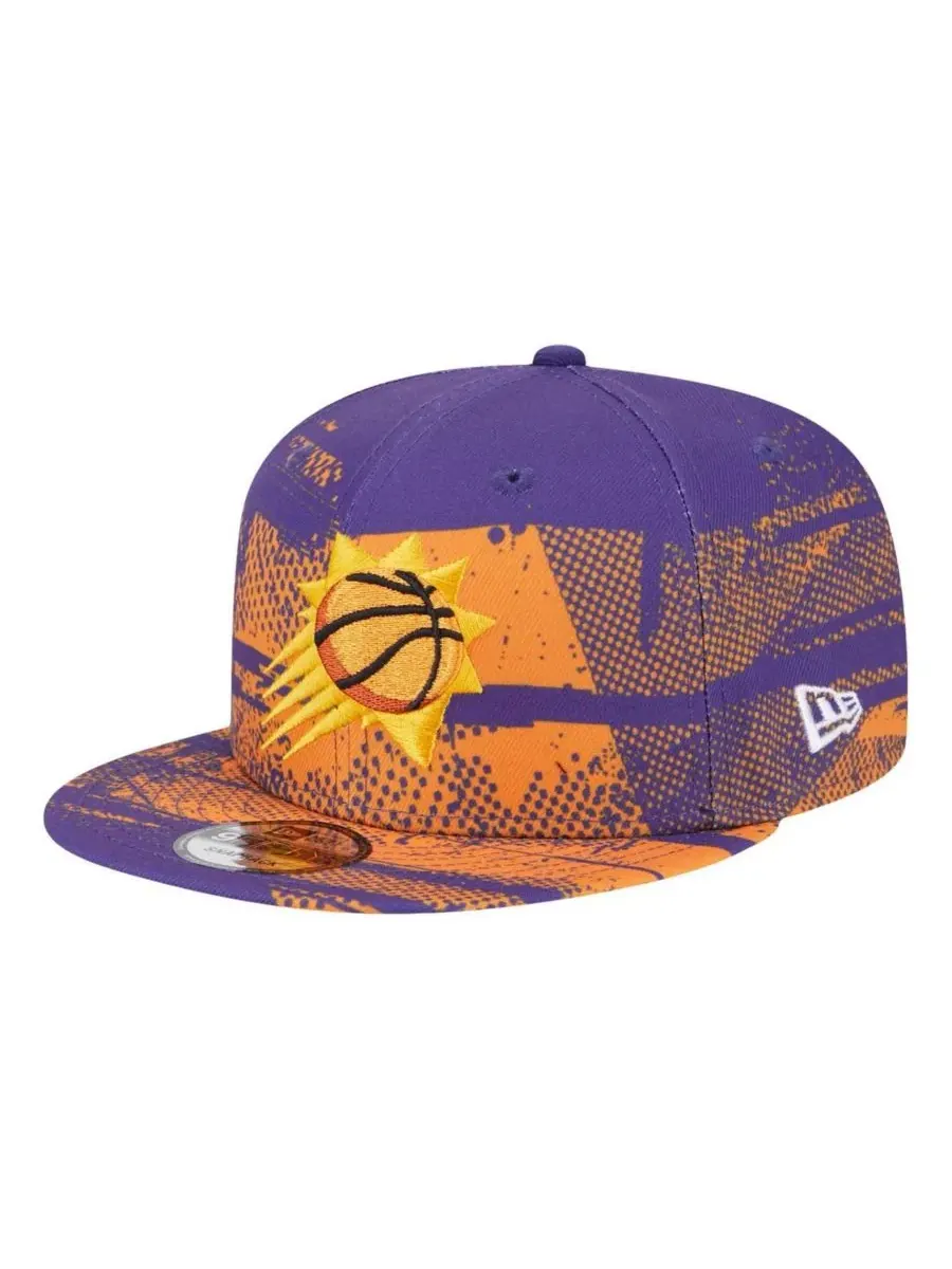 New Era Мужская фиолетовая кепка Phoenix Suns Tip-Off 9FIFTY с регулируемой застежкой — изображение 3 из 4, фиолетовый