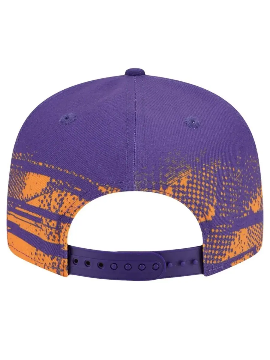 New Era Мужская фиолетовая кепка Phoenix Suns Tip-Off 9FIFTY с регулируемой застежкой — изображение 4 из 4, фиолетовый