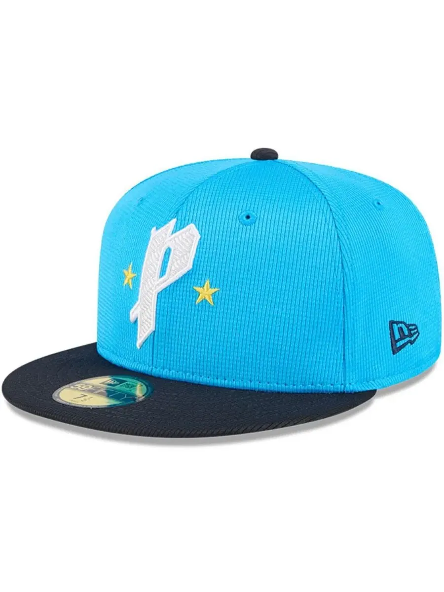 New Era Мужская бейсболка Neptune Blue/Navy Philadelphia Phillies City Connect Batting Practice