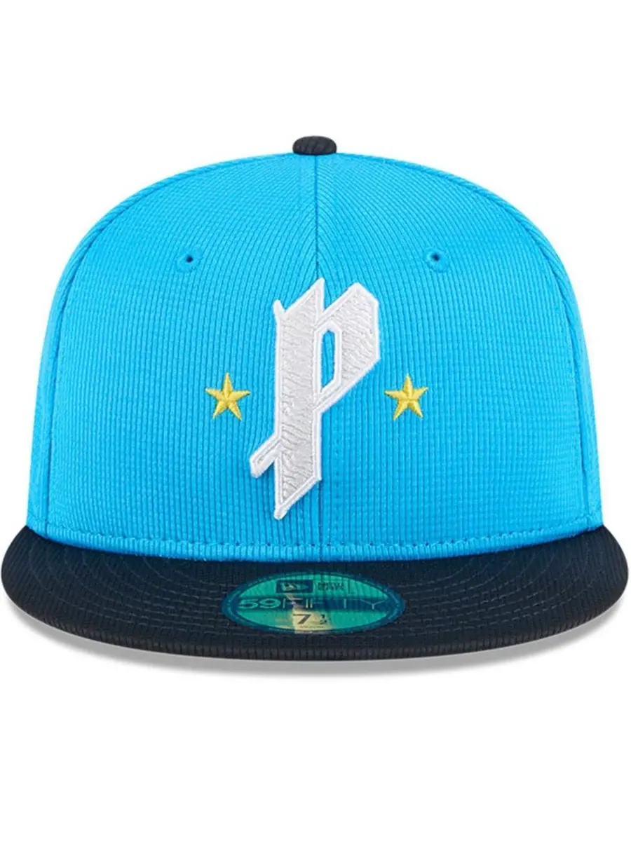 New Era Мужская бейсболка Neptune Blue/Navy Philadelphia Phillies City Connect Batting Practice — изображение 2 из 4