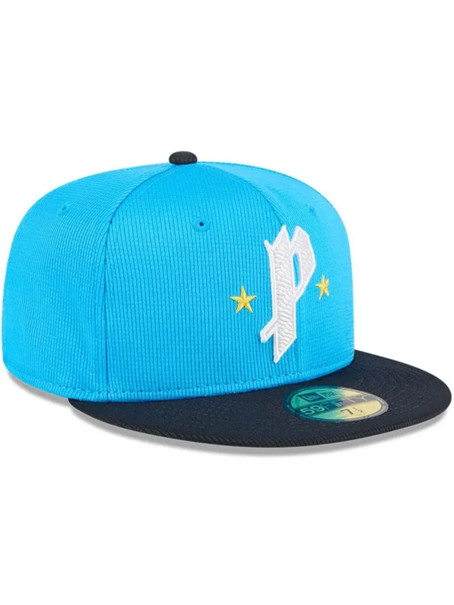 New Era Мужская бейсболка Neptune Blue/Navy Philadelphia Phillies City Connect Batting Practice — изображение 3 из 4