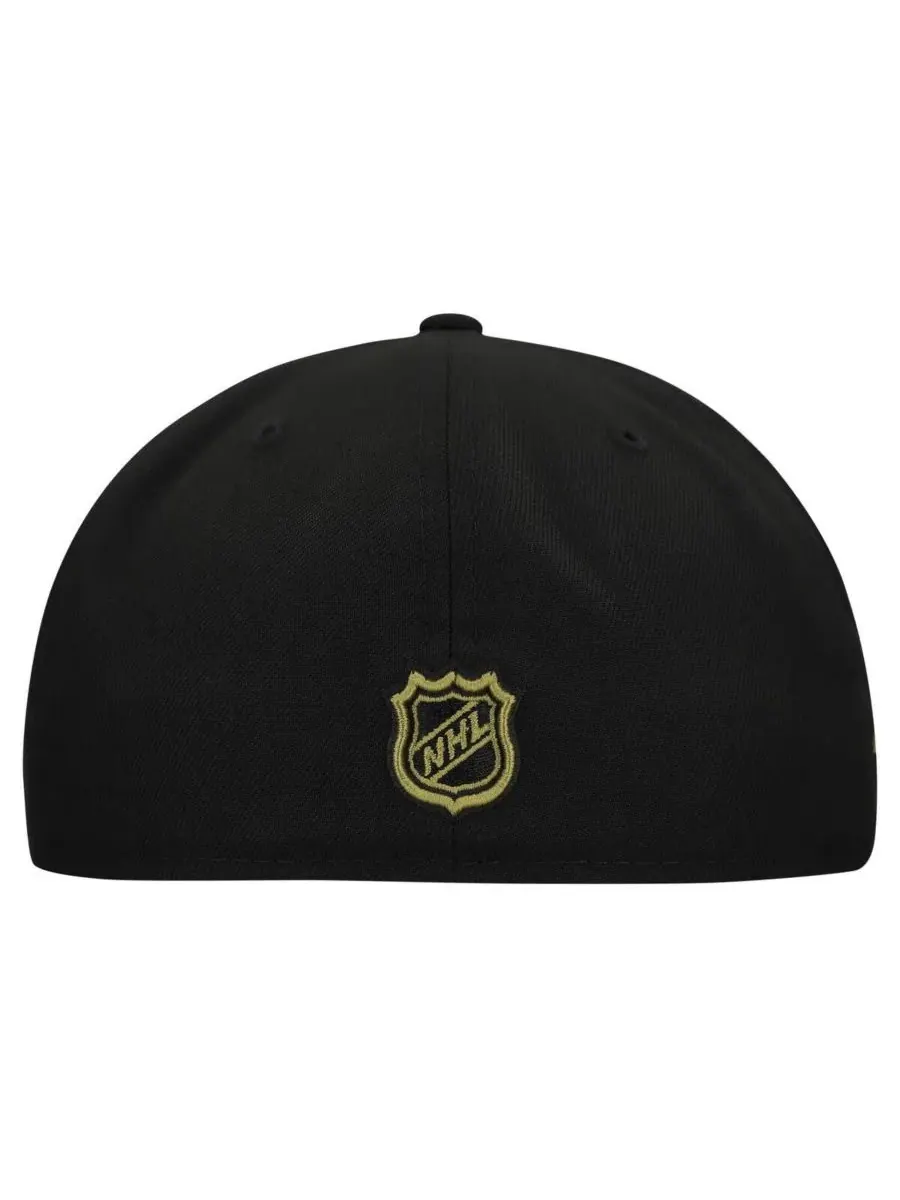 New Era Мужская черная кепка Minnesota Wild Military Appreciation Digital Camo Stars 59FIFTY — изображение 2 из 4, черный