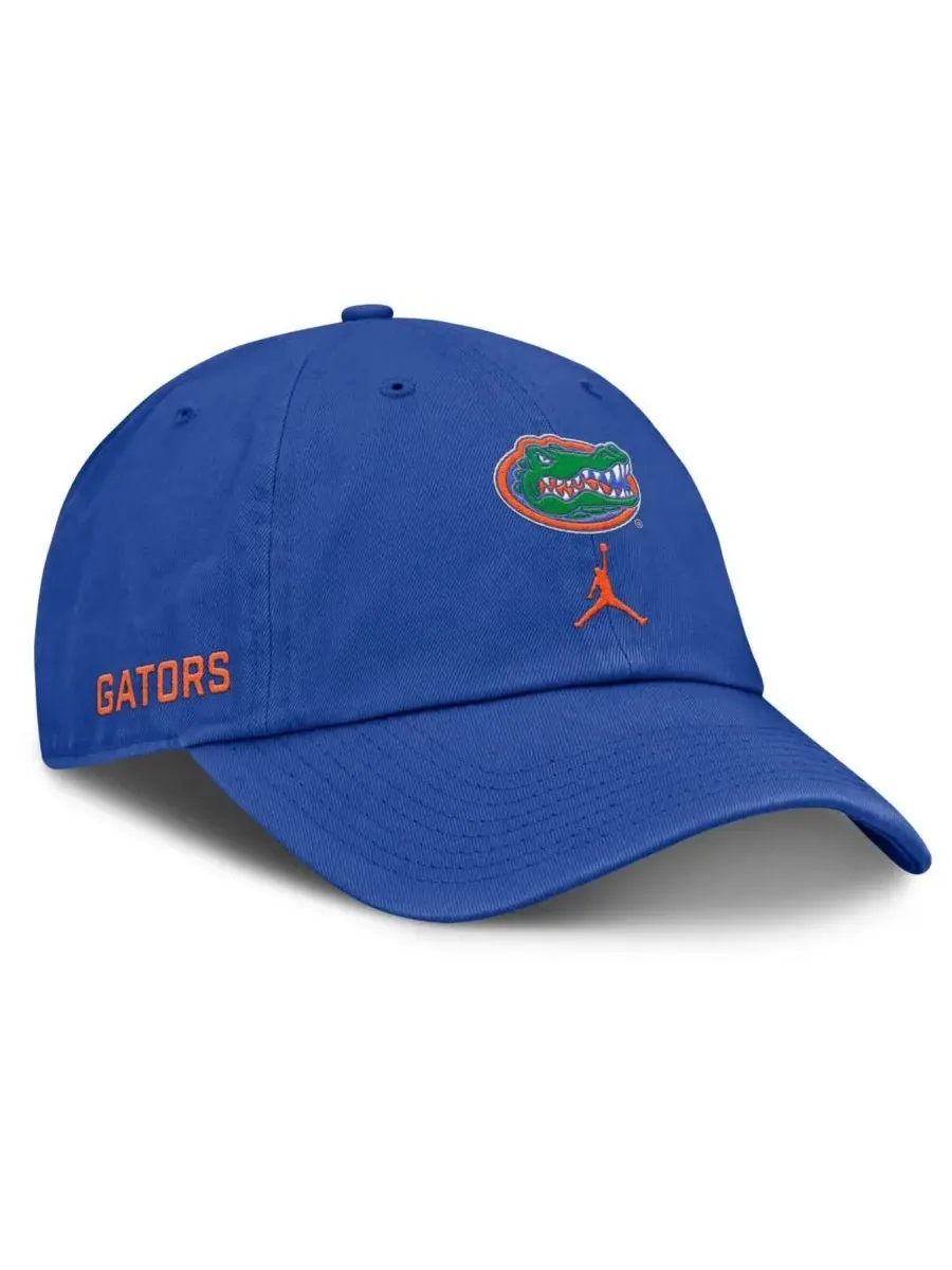 Мужская регулируемая кепка Royal Florida Gators Primetime Club Jordan — изображение 3 из 4, королевский