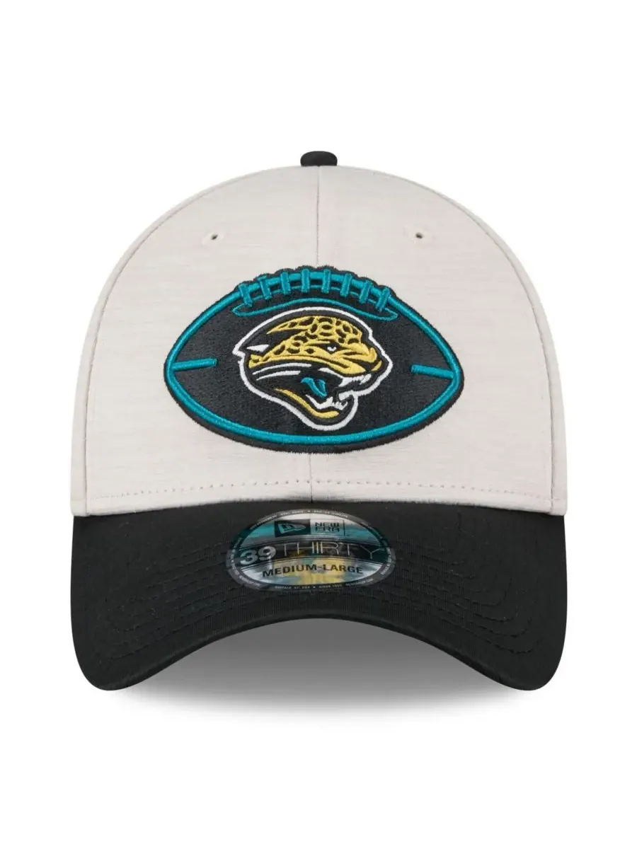 New Era Мужская бейсболка Jacksonville Jaguars 2024 Sideline Historic 39THIRTY Flex Hat, цвет 1 — изображение 2 из 4