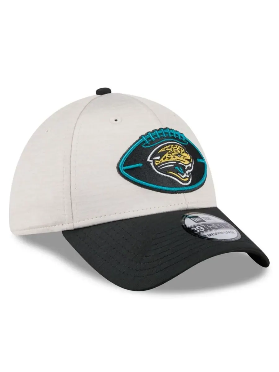 New Era Мужская бейсболка Jacksonville Jaguars 2024 Sideline Historic 39THIRTY Flex Hat, цвет 1 — изображение 4 из 4