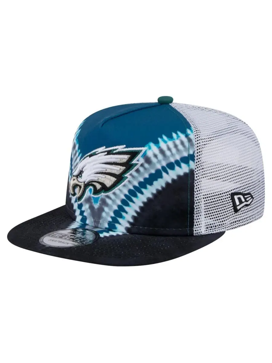 New Era Мужская бейсболка-снепбек Philadelphia Eagles в стиле ретро