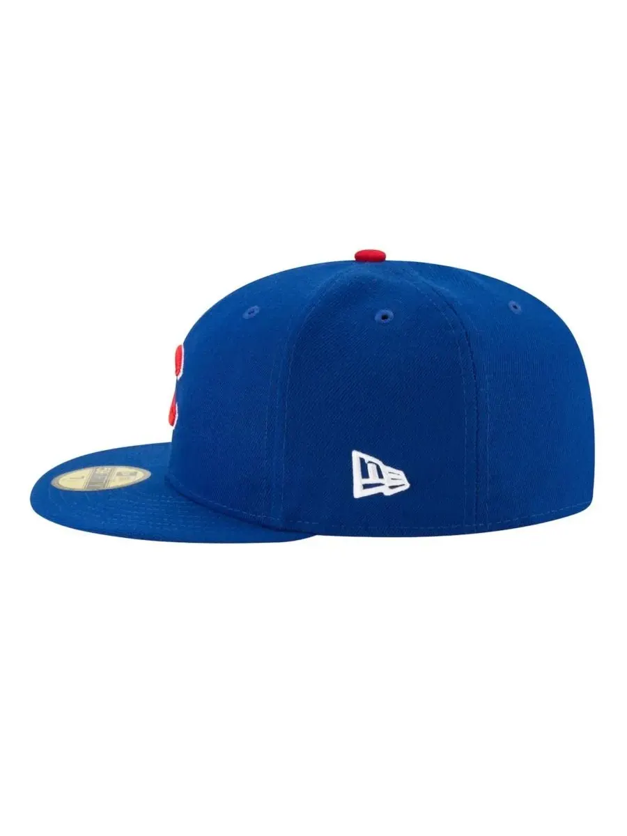 Мужская бейсболка Royal Chicago Cubs 2025 MLB World Tour: Tokyo Series с боковой нашивкой 59Fifty — изображение 4 из 5