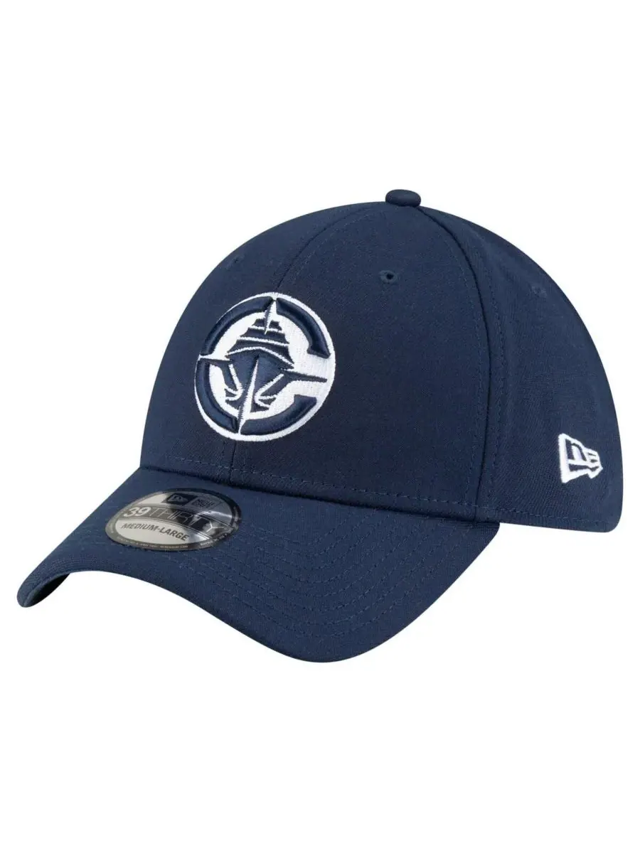 New Era Мужская темно-синяя кепка 39THIRTY Flex с логотипом LA Clippers