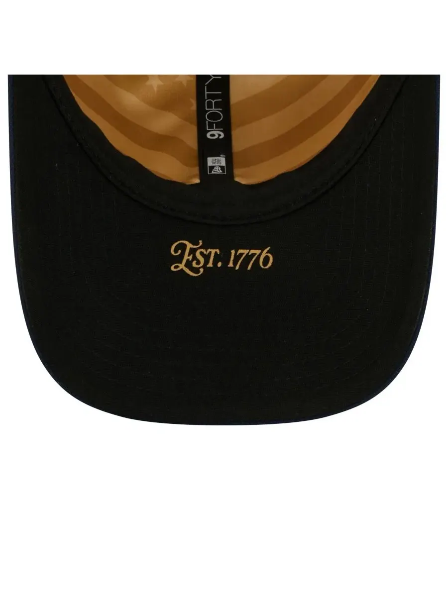 Кепка New Era 9FORTY M-Crown с вышивкой New York Mets — изображение 5 из 5, кремовый темно-синий