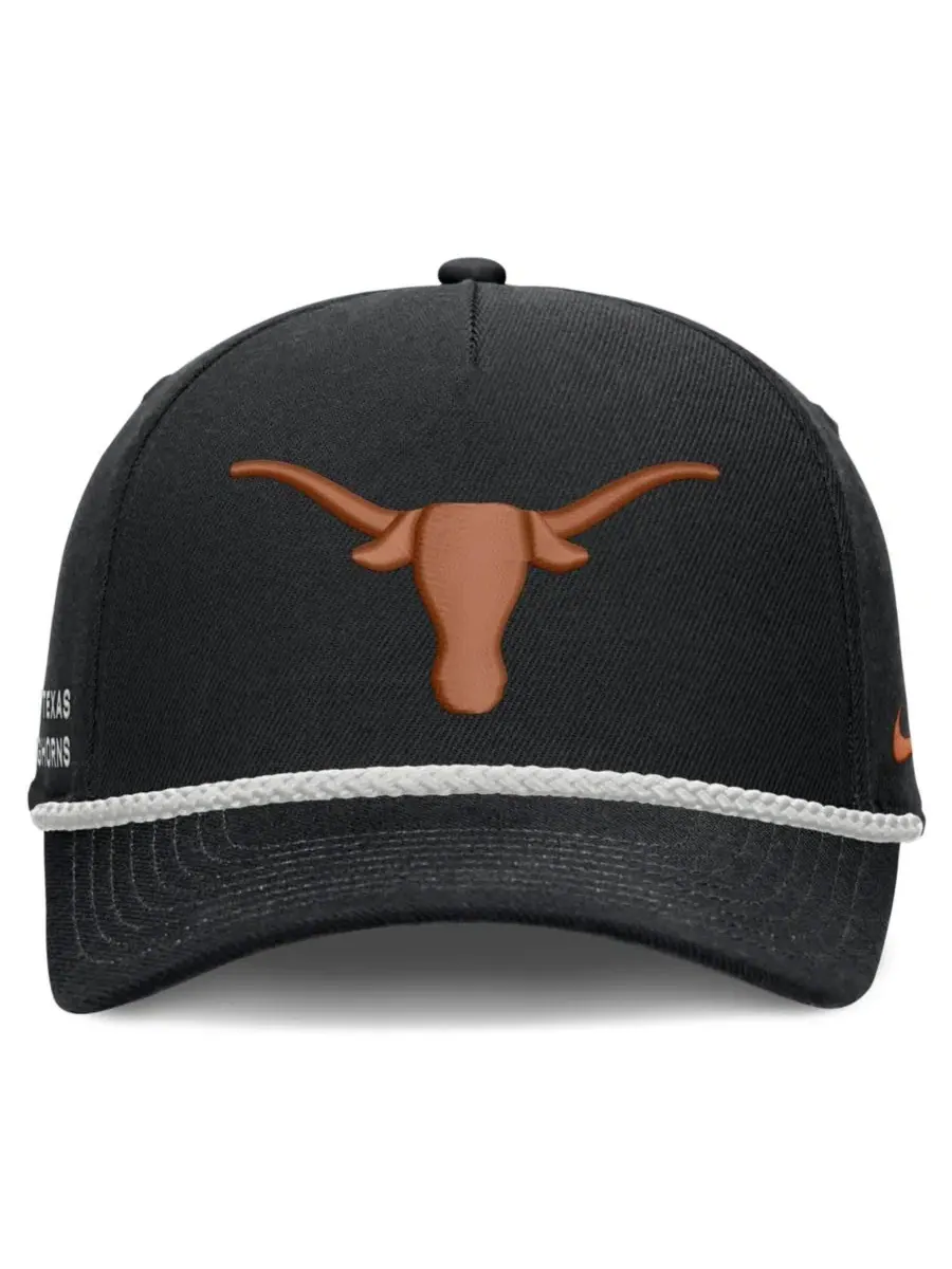 Бейсболка Nike Texas Longhorns Rope Rise — изображение 2 из 4, черный