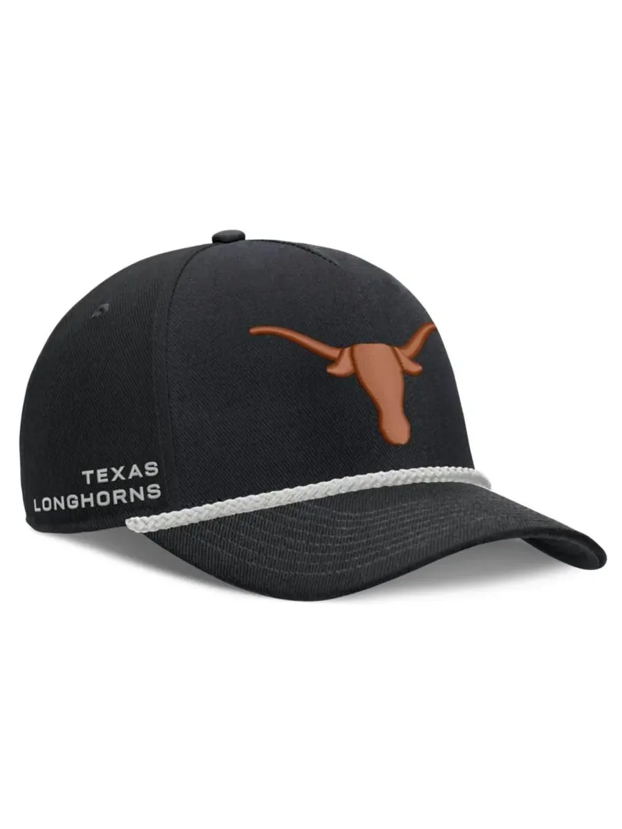Бейсболка Nike Texas Longhorns Rope Rise — изображение 3 из 4, черный