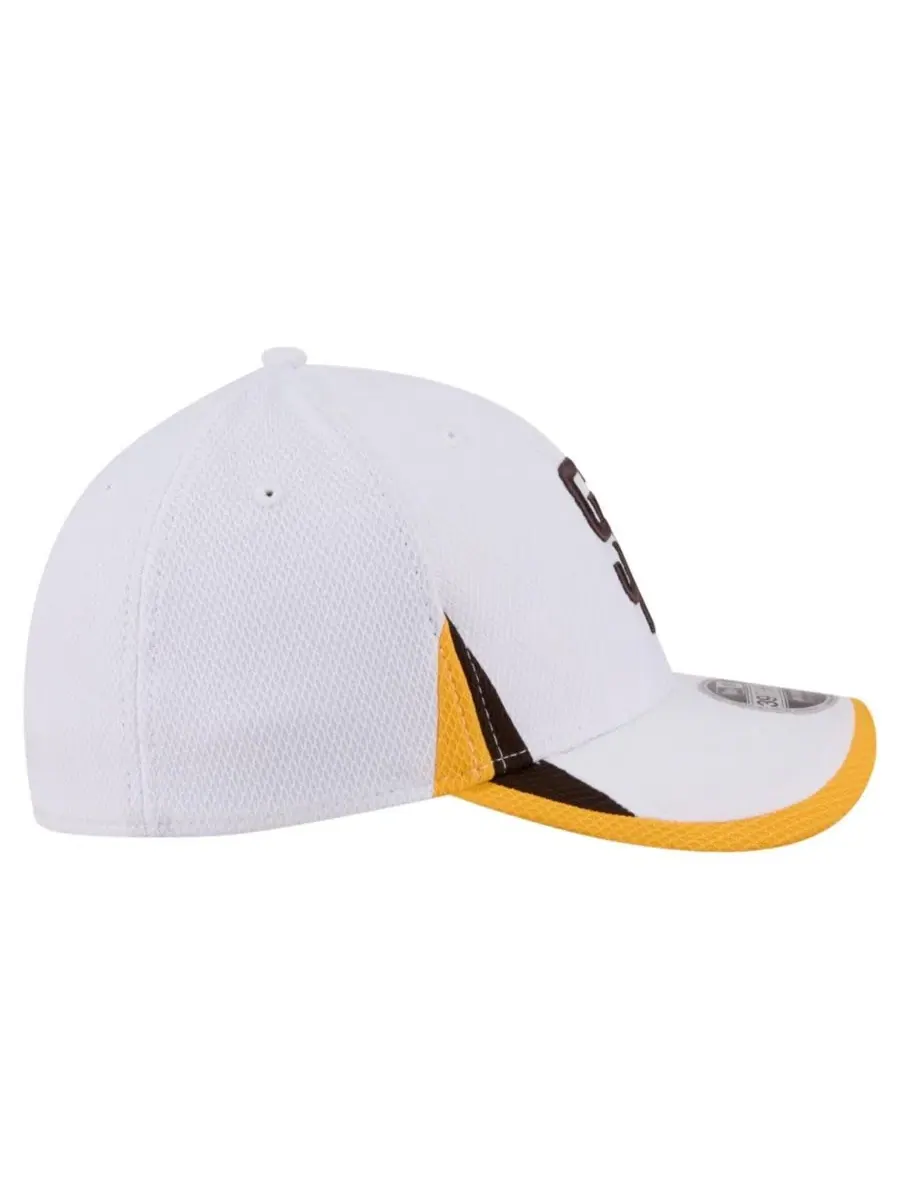 Бейсболка New Era 39THIRTY с вышивкой San Diego Padres — изображение 7 из 7, белый