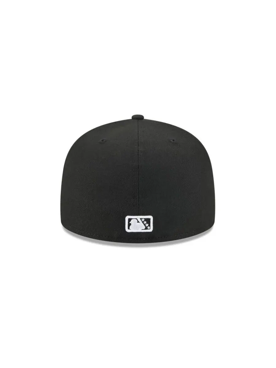 New Era Мужская черная кепка West Michigan Whitecaps Theme Nights 59FIFTY — изображение 4 из 4, черный