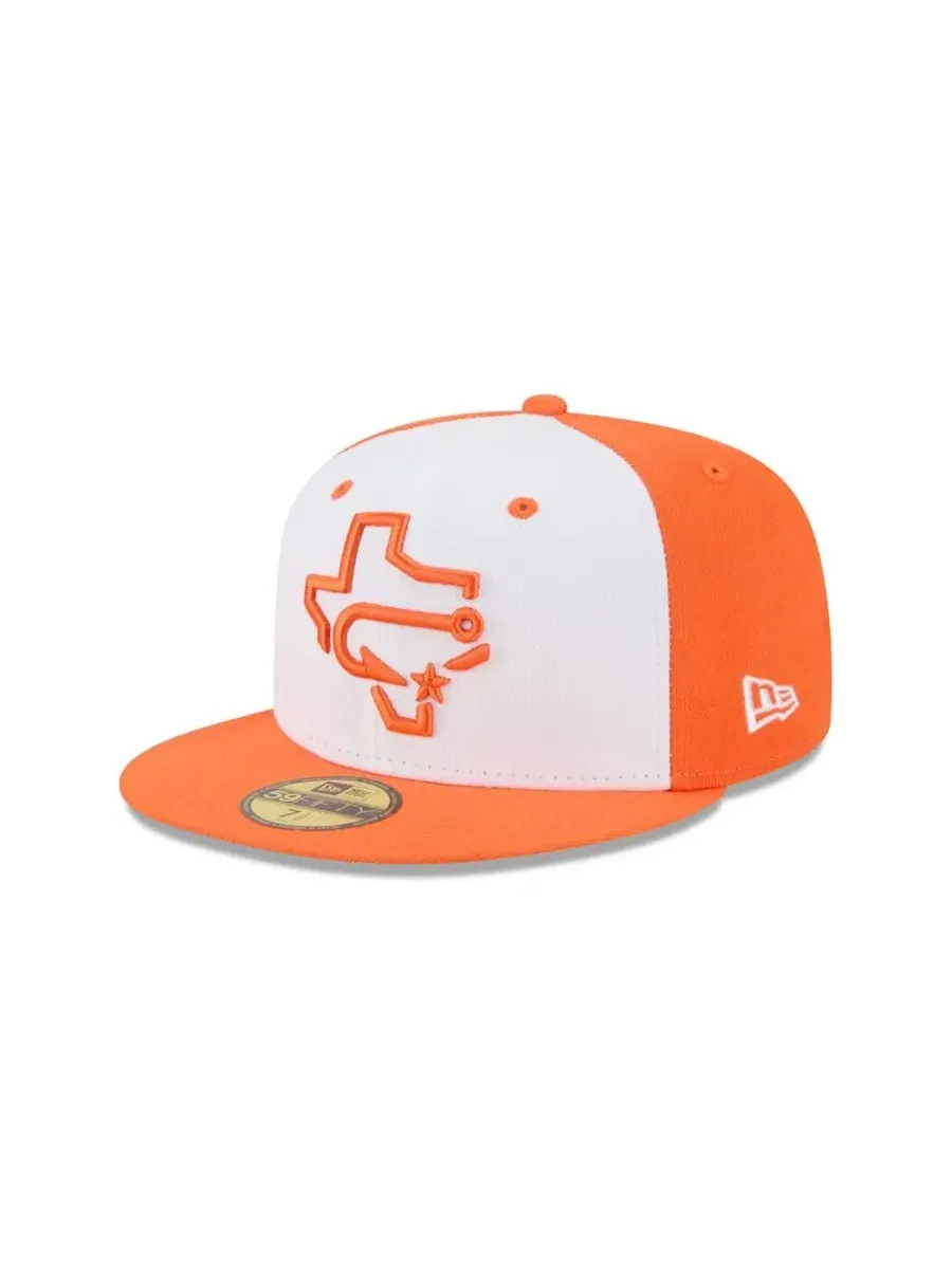 Мужская белая кепка Corpus Christi Hooks Theme Nights 59FIFTY New Era