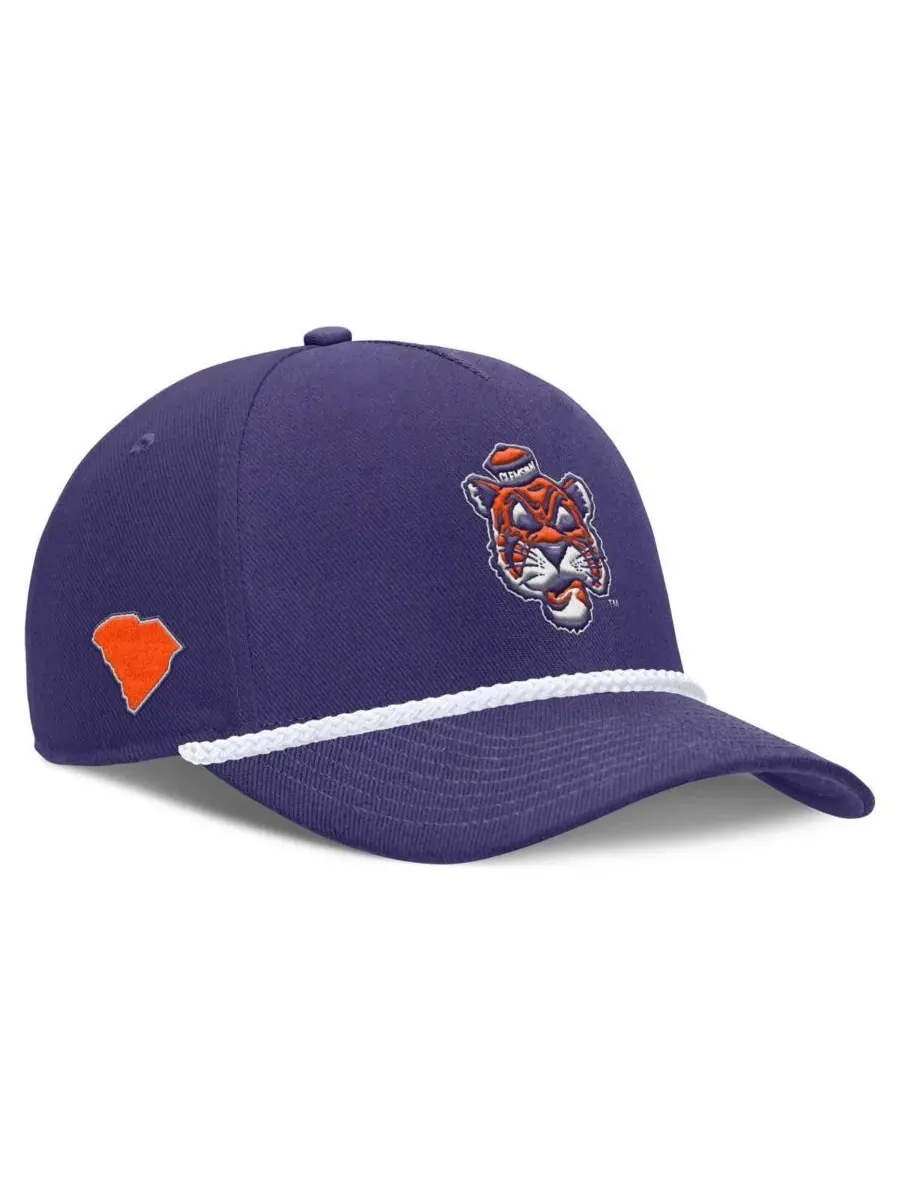 Бейсболка Nike Rise с принтом Clemson Tigers
