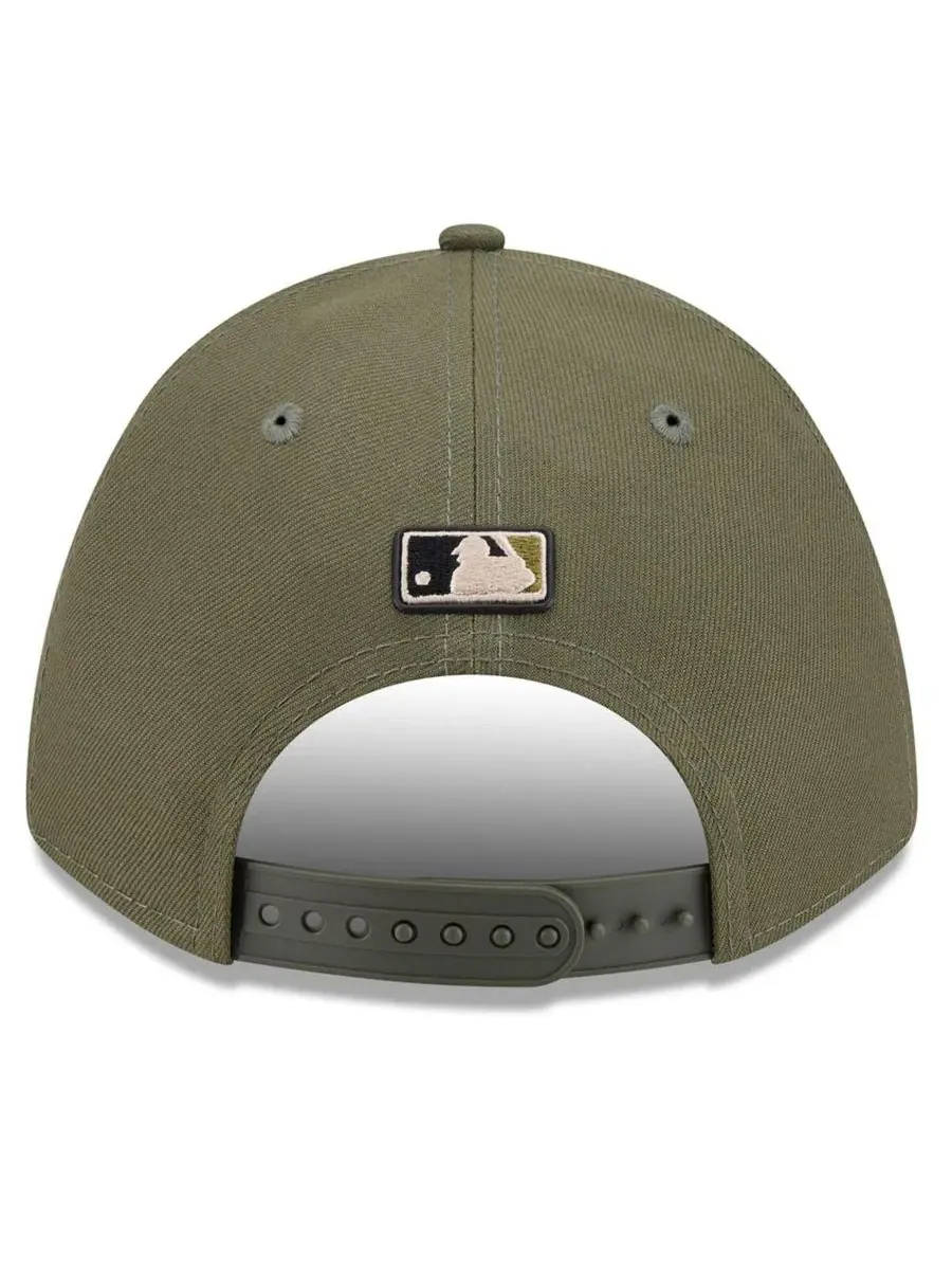 Кепка с вышивкой Baltimore Orioles 9FORTY M-Crown New Era — изображение 4 из 4, оливковый
