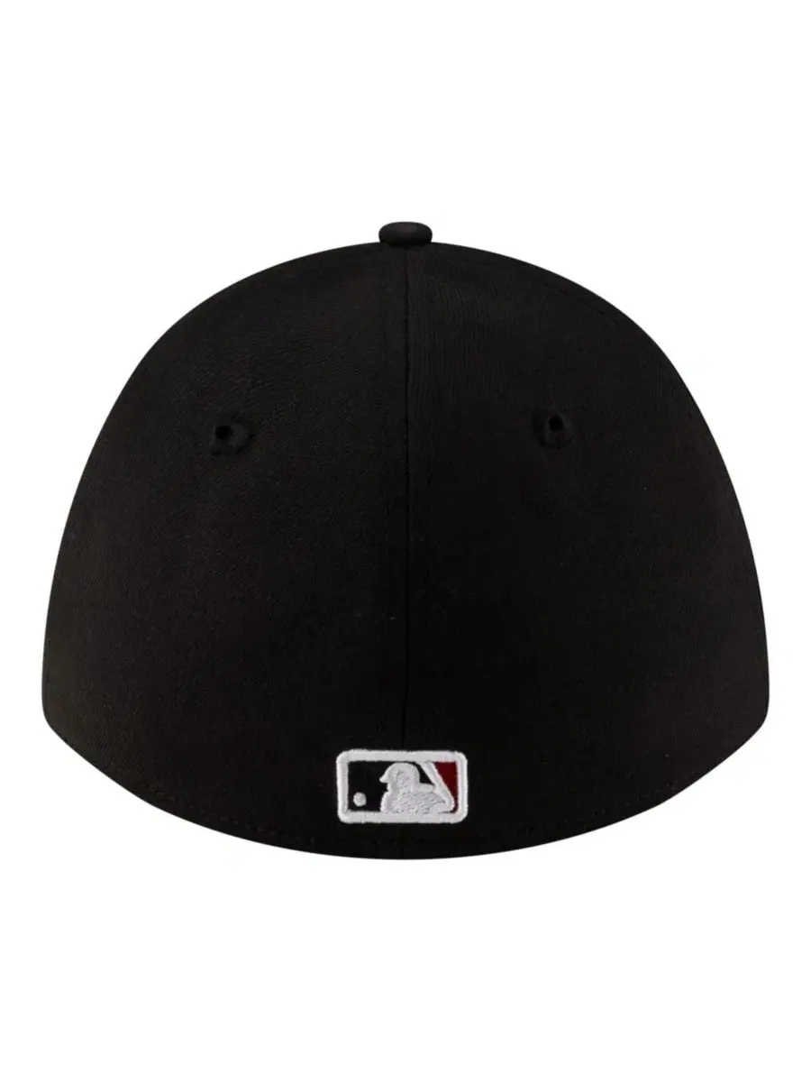 Кепка New Era Arizona Diamondbacks Alternate Player Replica 39THIRTY M-Crown Flex Hat — изображение 4 из 5, черный