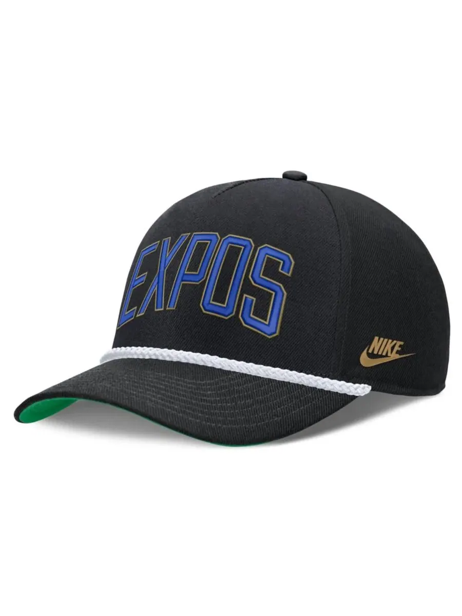 Кепка с вышивкой Montreal Expos Nike — изображение 3 из 5, черный зеленый