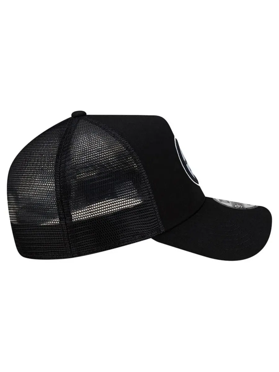 Бейсболка New Era Pittsburgh Steelers City Script 9FORTY A-Frame — изображение 5 из 5, черный