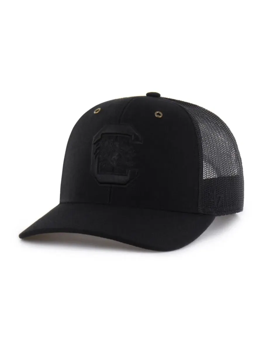 Кепка-тракер с вышивкой South Carolina Gamecocks Carhartt x '47 — черный