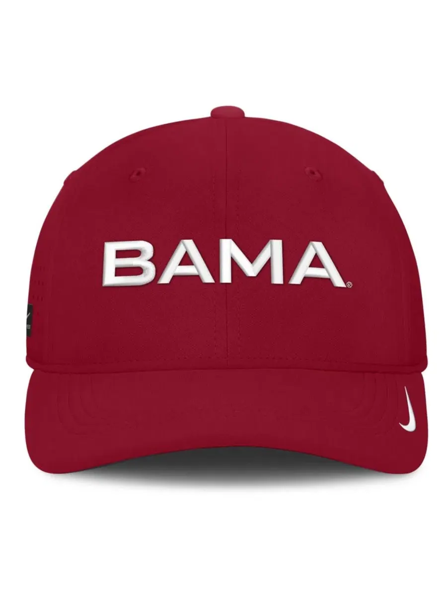 Бейсболка Nike Alabama Crimson Tide Gameday Aerobill Swooshflex Dri-FIT — изображение 5 из 5, красный