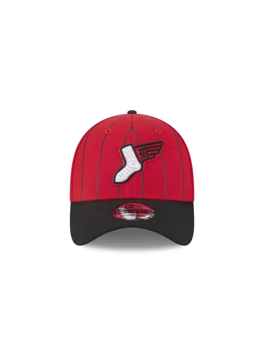 New Era Мужская черная бейсболка Chicago White Sox 2025 City Connect 39THIRTY Flex — изображение 3 из 7, черный