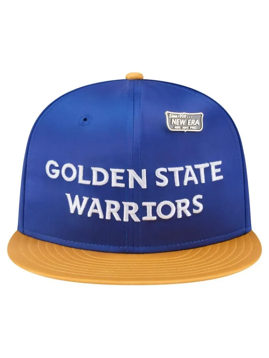 New Era Мужская винтажная кепка 59FIFTY с атласной отделкой — изображение 2 из 4, золотистый