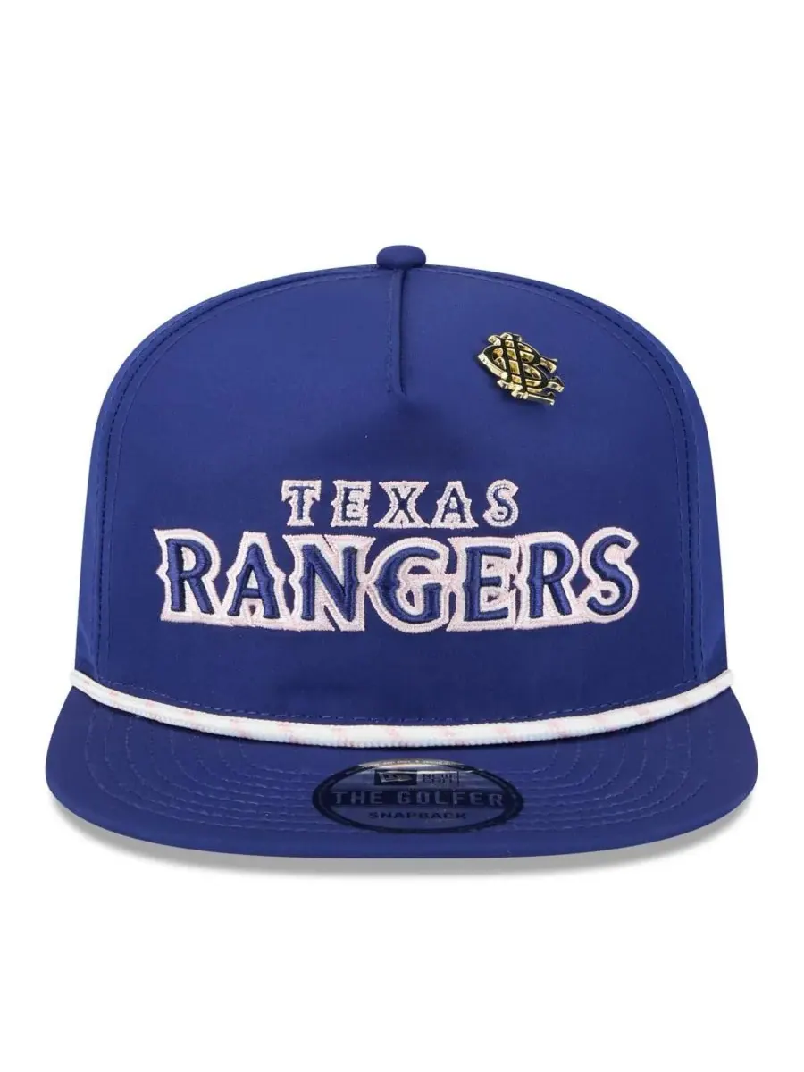 Мужская бейсболка Royal Texas Rangers 2025 Big League Chew Golfer Snapback New Era — изображение 2 из 4, королевский