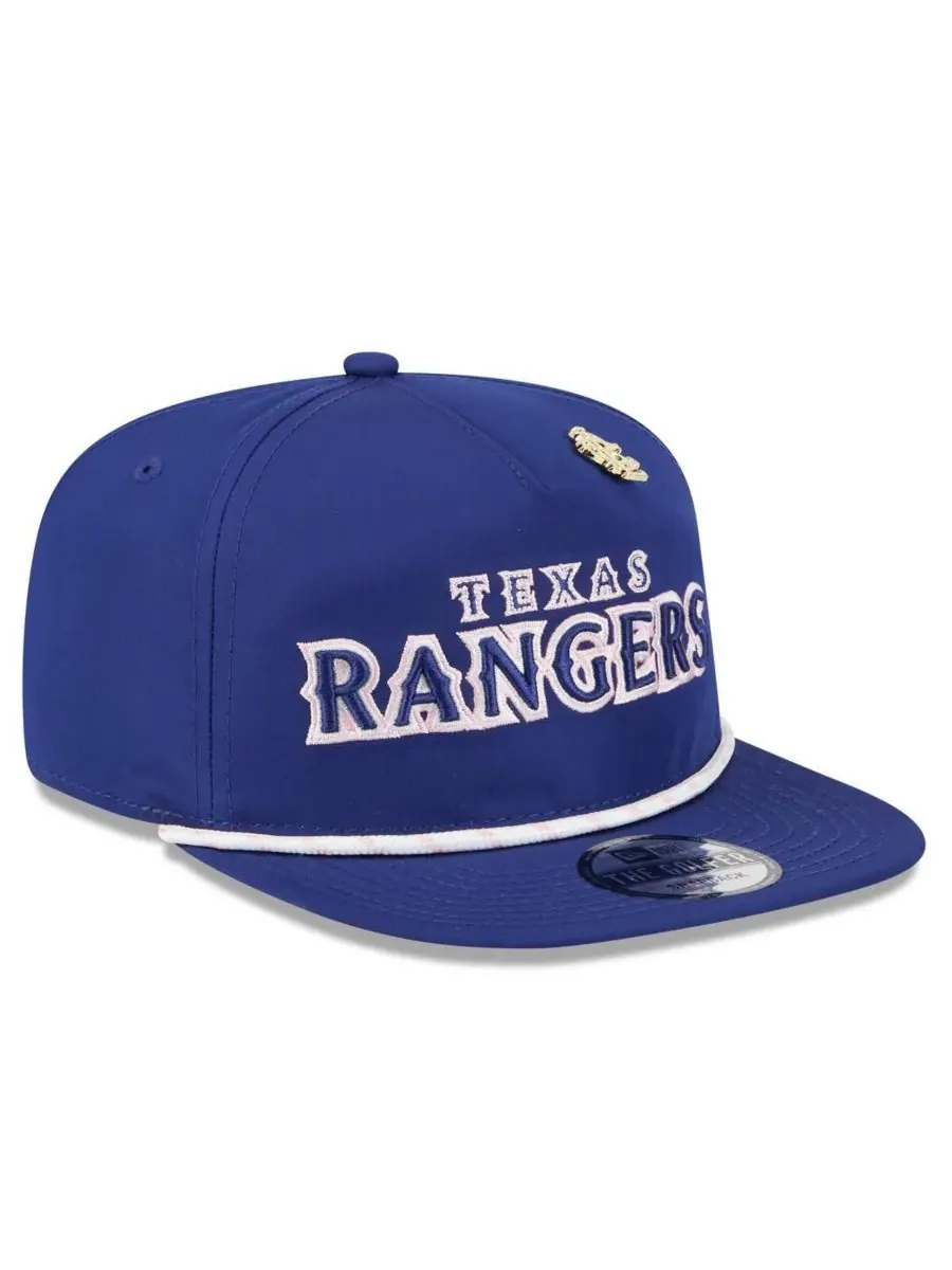Мужская бейсболка Royal Texas Rangers 2025 Big League Chew Golfer Snapback New Era — изображение 3 из 4, королевский