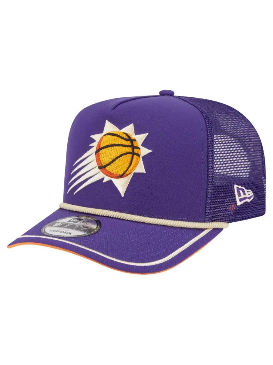 New Era Мужская фиолетовая бейсболка Phoenix Suns Team Rope A-Frame 9FIFTY с регулируемой застежкой