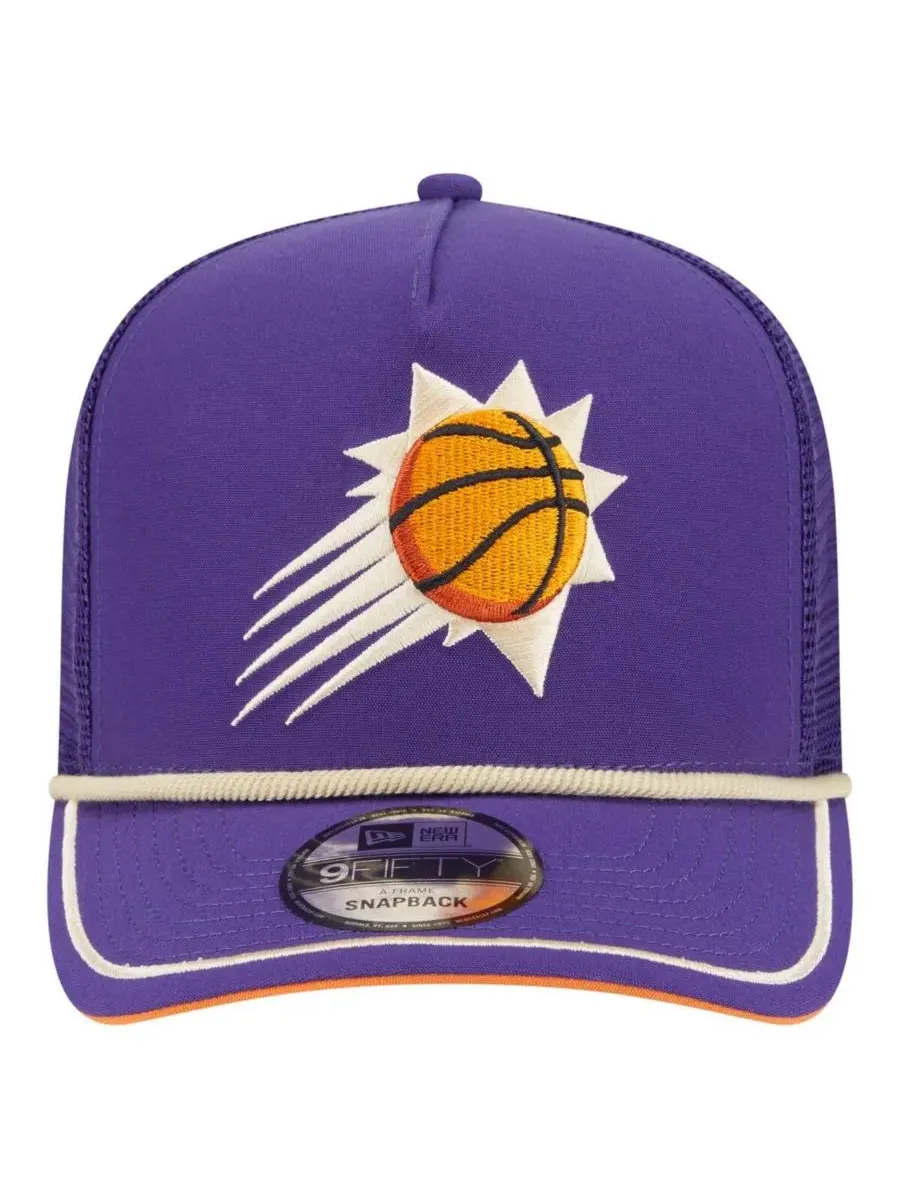 New Era Мужская фиолетовая бейсболка Phoenix Suns Team Rope A-Frame 9FIFTY с регулируемой застежкой — изображение 4 из 4