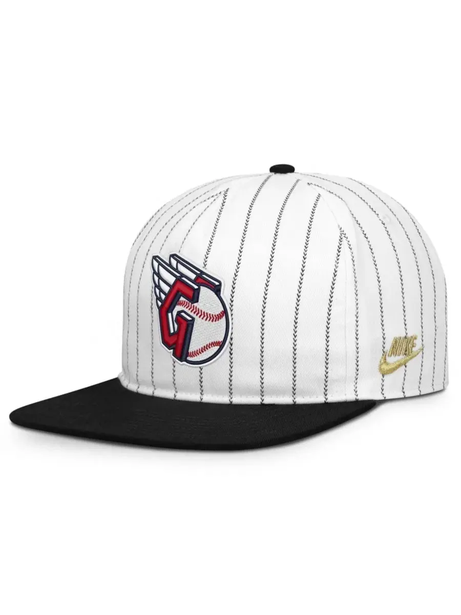 Бейсболка с козырьком Cleveland Guardians Cooperstown Collection Pro Adjustable Hat Nike