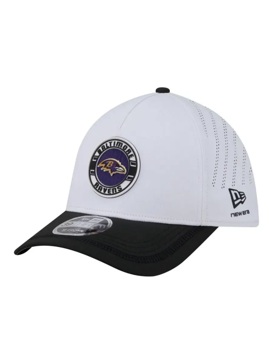 Кепка с принтом Patch 39THIRTY A-Frame M-Crown Perforated Flex Hat New Era