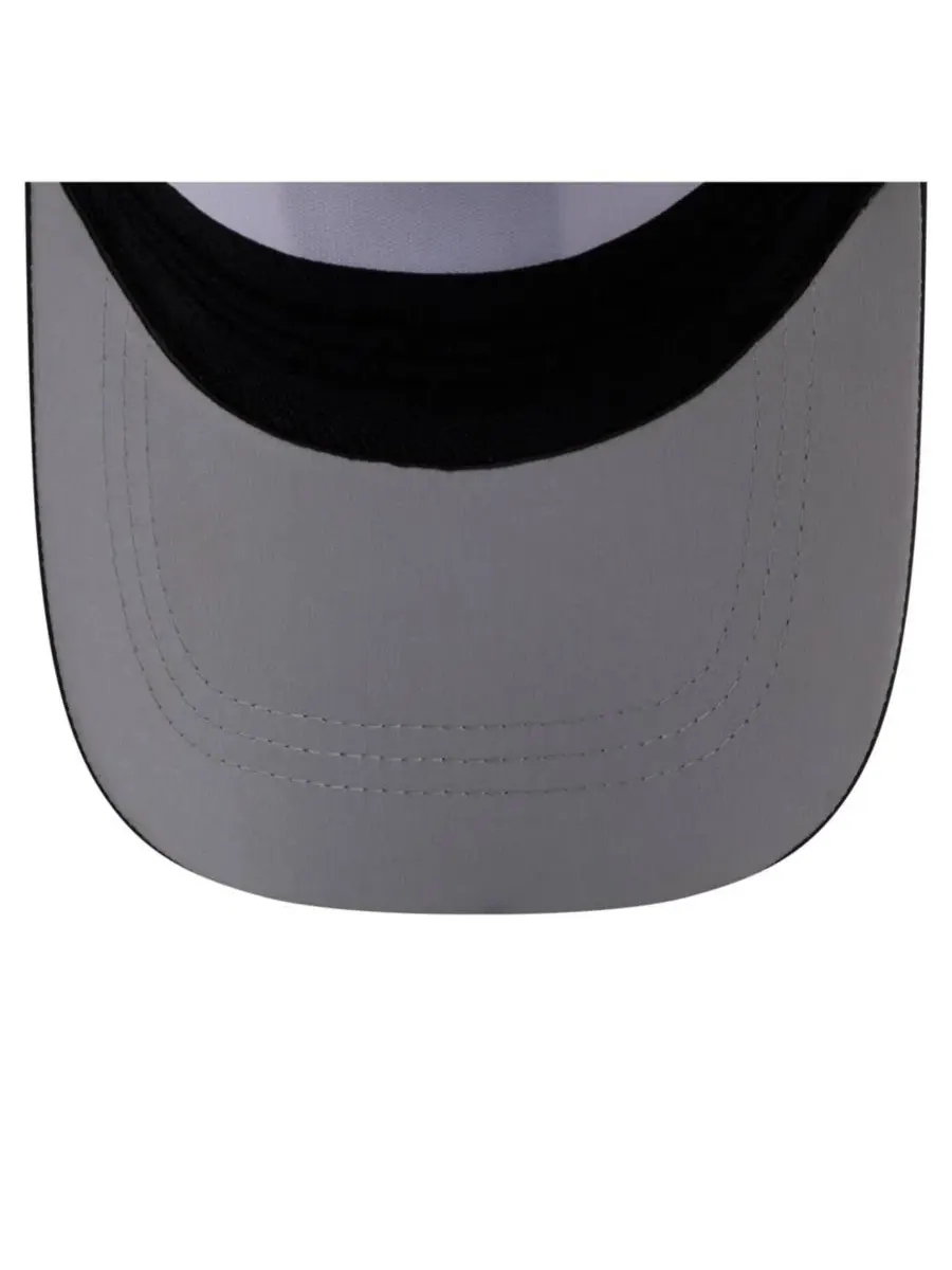 Кепка с принтом Patch 39THIRTY A-Frame M-Crown Perforated Flex Hat New Era — изображение 5 из 5, белый черный