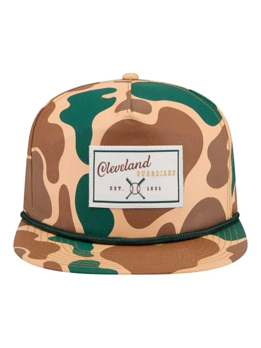 Кепка с принтом Camo Cleveland Guardians 19TWENTY New Era — изображение 2 из 5, камуфляж