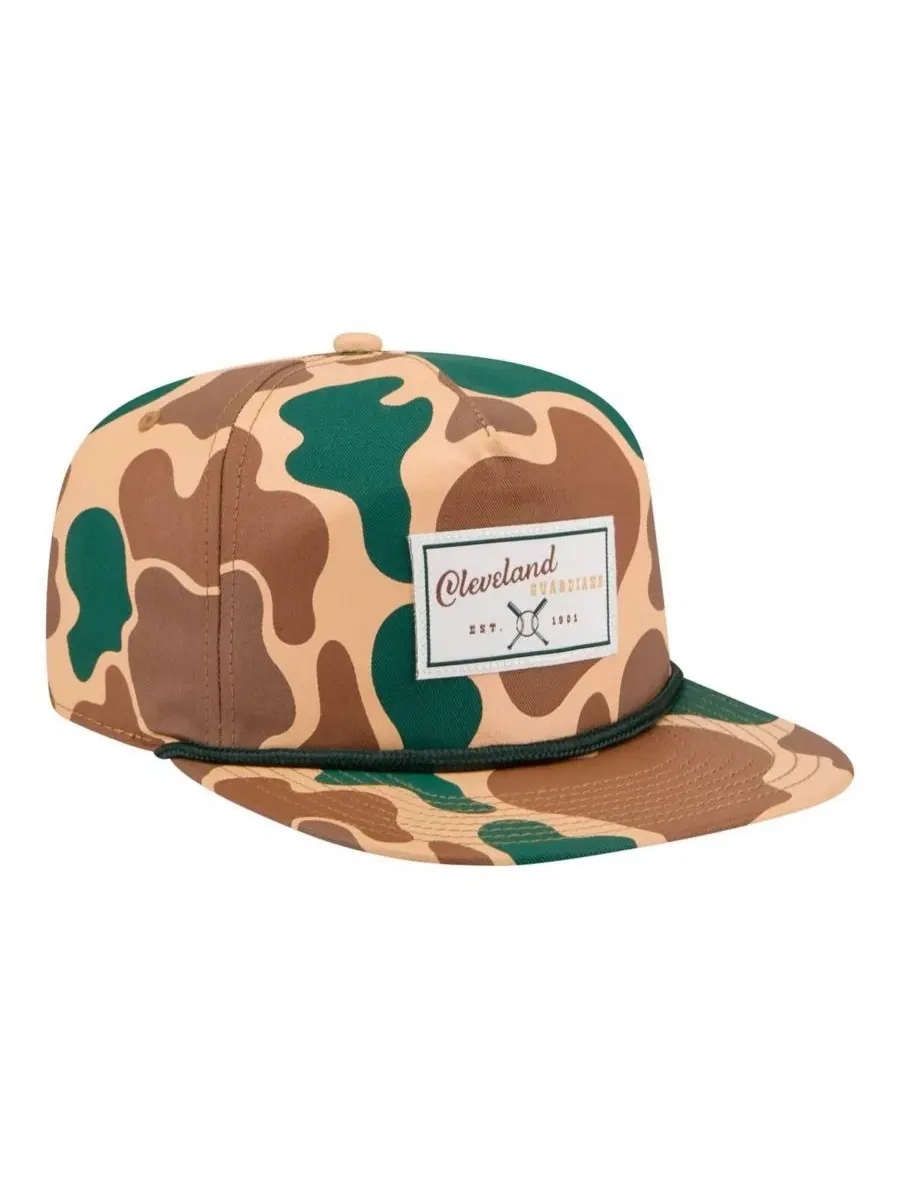 Кепка с принтом Camo Cleveland Guardians 19TWENTY New Era — изображение 3 из 5, камуфляж