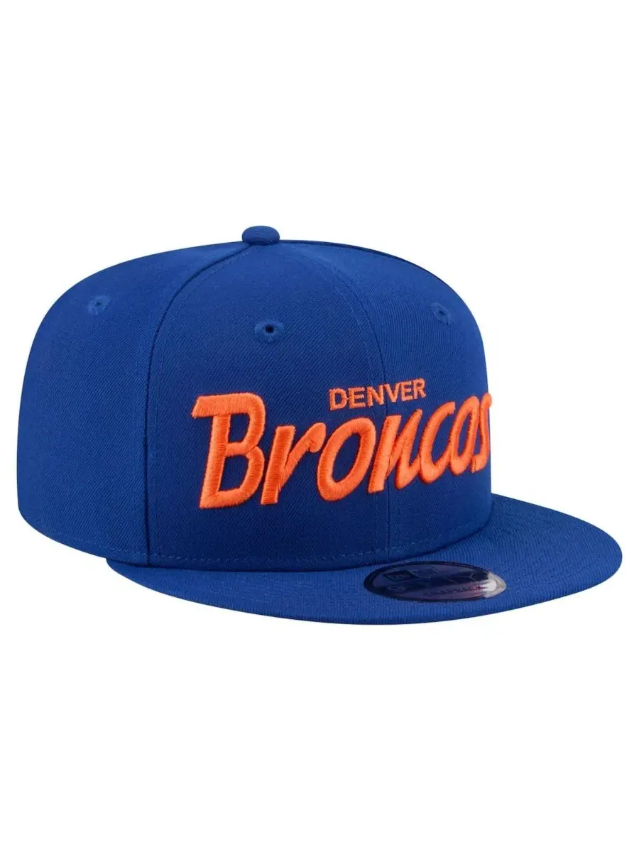 Кепка New Era Denver Broncos Core Team Script 9FIFTY — изображение 4 из 5, королевский