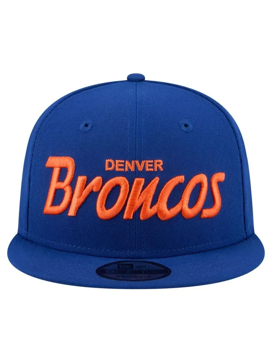 Кепка New Era Denver Broncos Core Team Script 9FIFTY — изображение 5 из 5, королевский