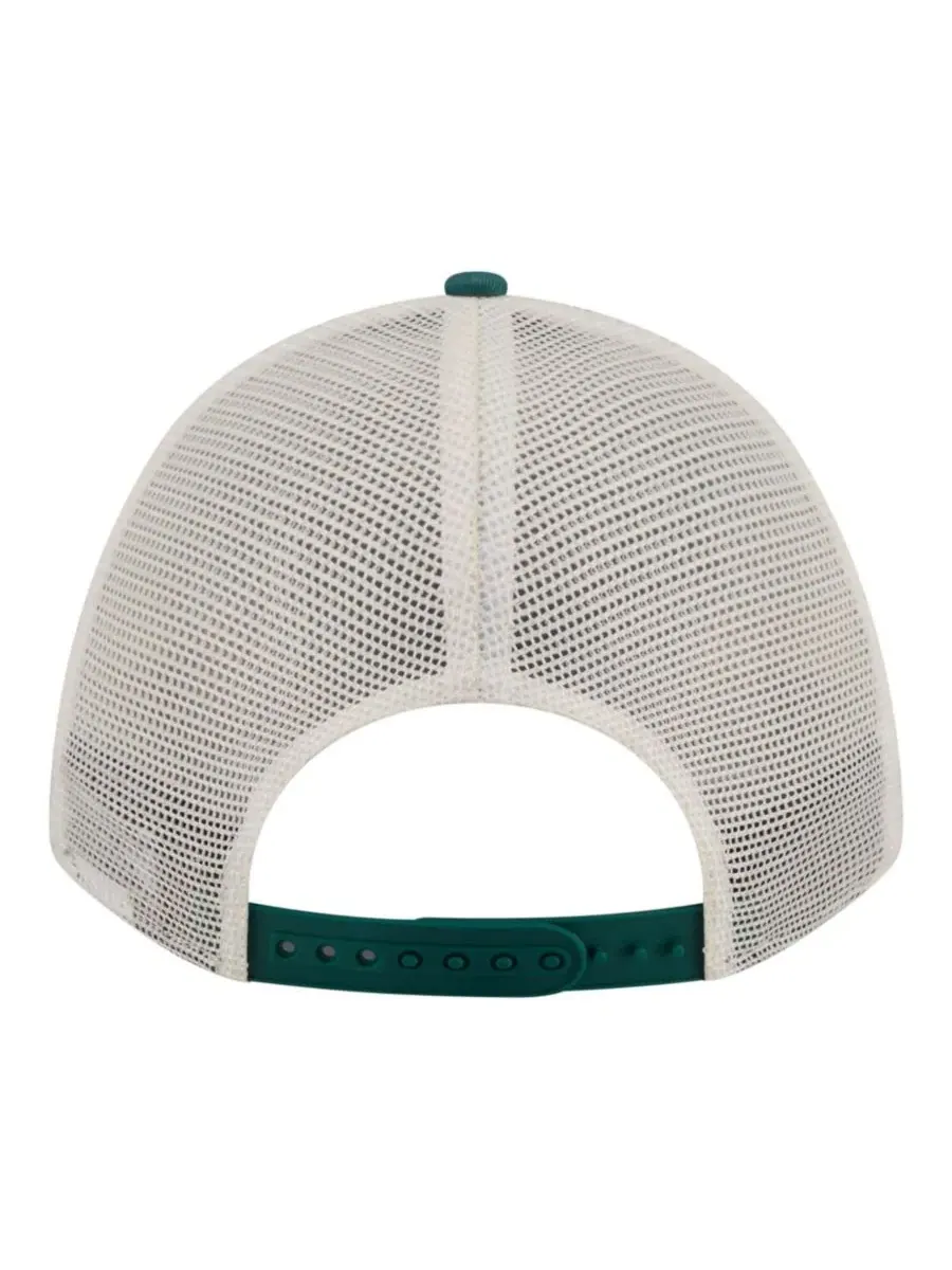 Женская кепка Philadelphia Eagles Retro A-Frame 9FORTY New Era — изображение 4 из 5, кремовый зеленый
