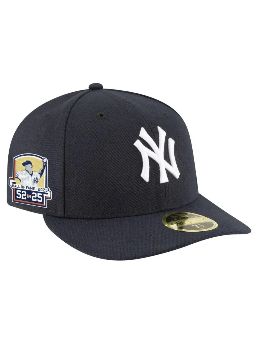 New Era Мужская бейсболка CC Sabathia Navy New York Yankees 2025 National Baseball Hall of Fame