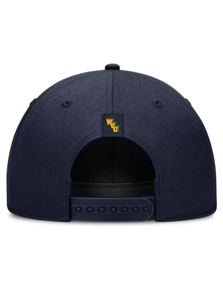 Кепка Nike с принтом West Virginia Mountaineers — изображение 4 из 4, темно-синий