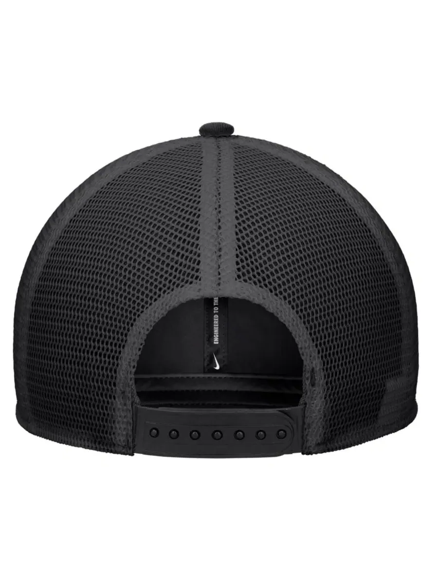 Бейсболка Nike Rise с принтом, модель Barcelona Rise Rope Trucker A-Frame — изображение 3 из 3, черный