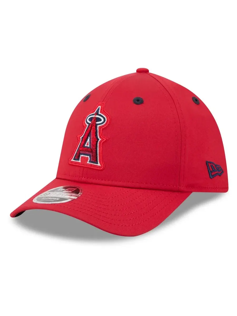 Кепка New Era с вышивкой Los Angeles Angels — изображение 3 из 5, красный