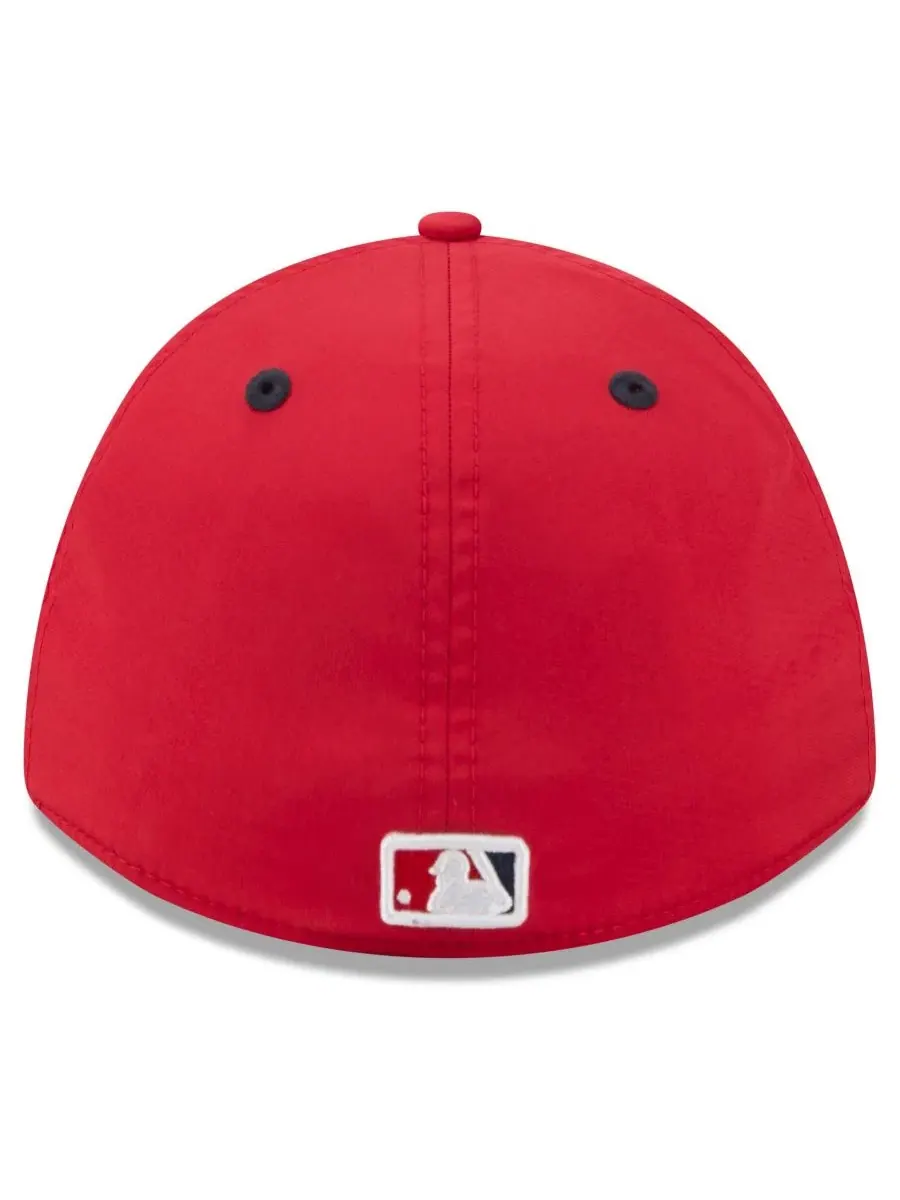 Кепка New Era с вышивкой Los Angeles Angels — изображение 4 из 5, красный