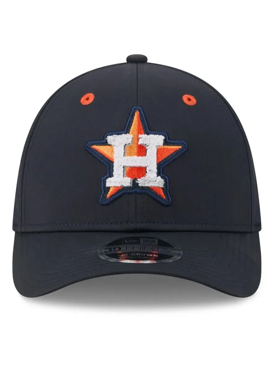 Бейсболка с вышивкой 39THIRTY M-Crown Flex Hat New Era — изображение 2 из 5, темно-синий