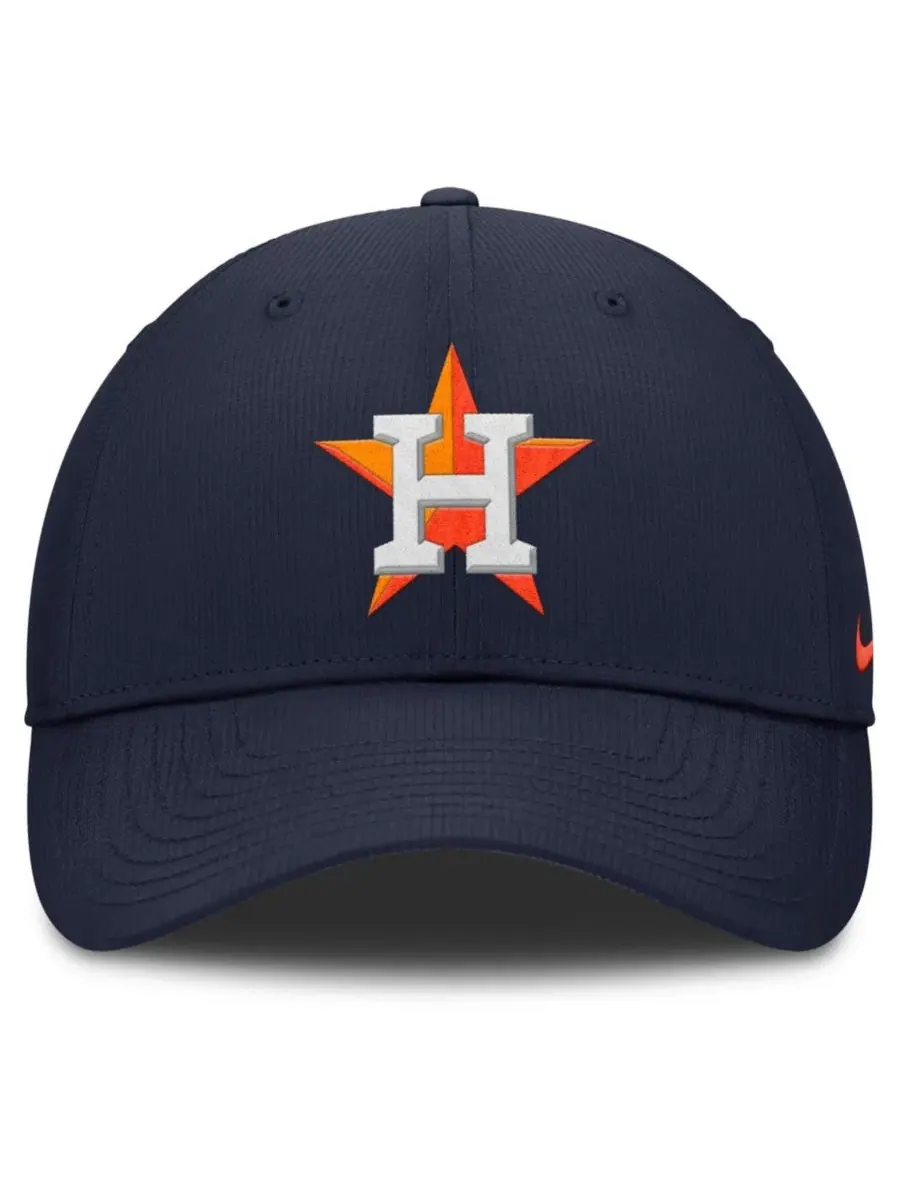 Кепка Nike Dri-FIT Club с вышивкой Houston Astros — изображение 2 из 4, темно-синий